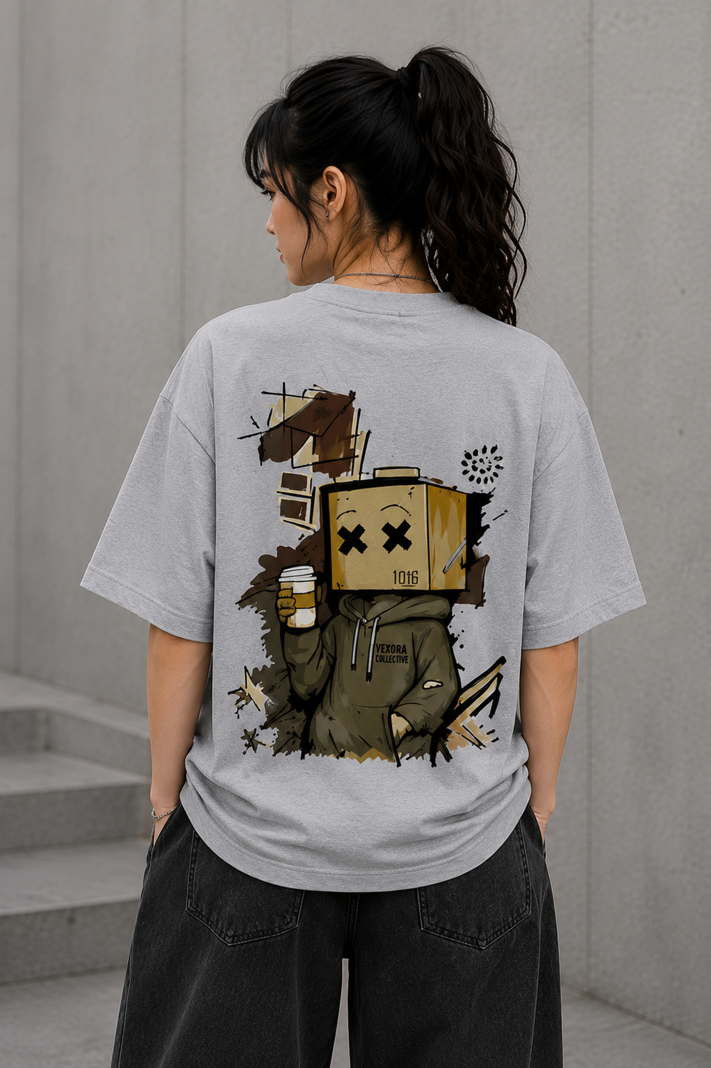 Boxhead Brew Oversized Tee