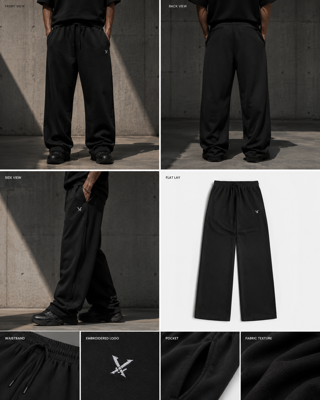 Unisex Identity Tapered Sweats