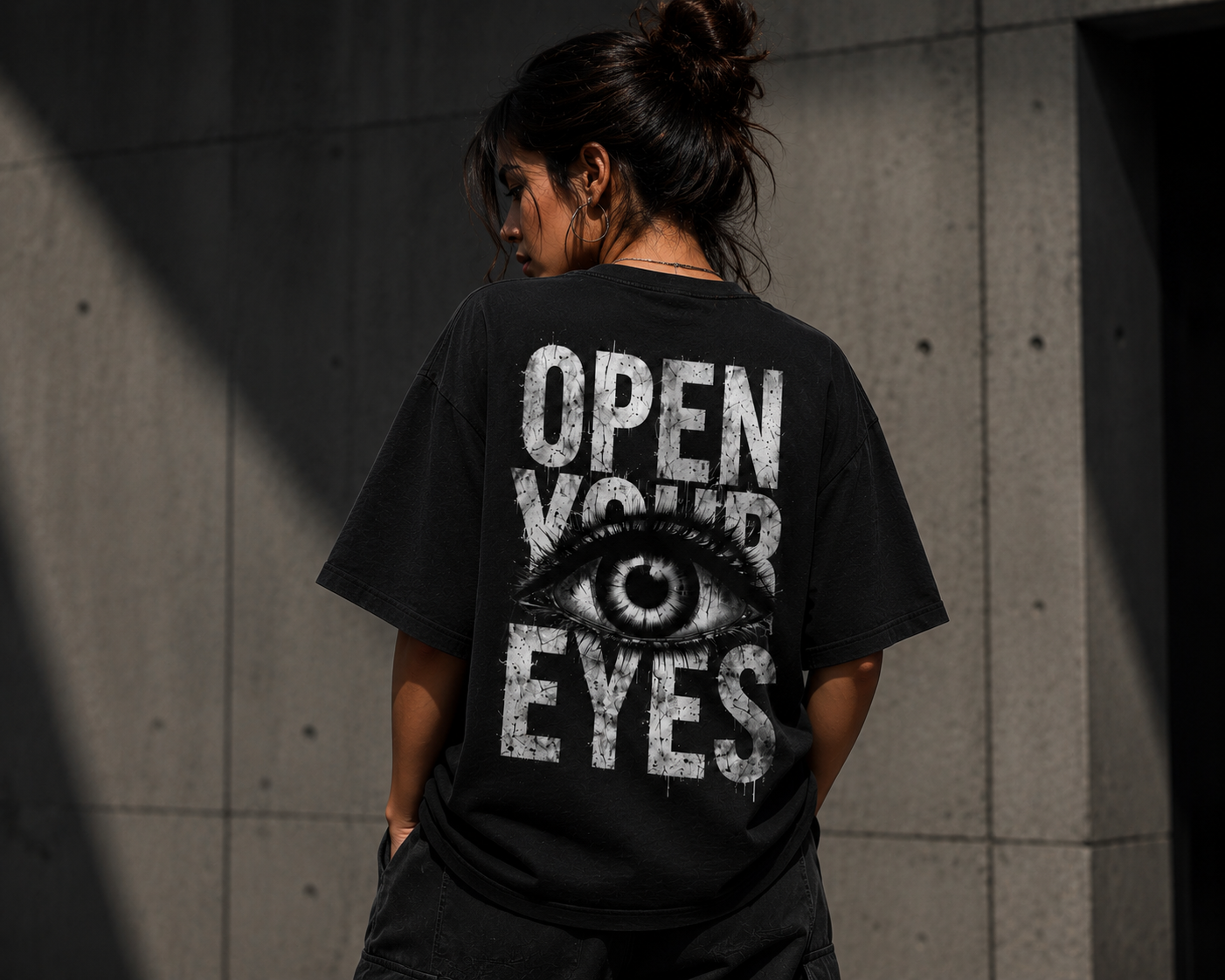 OPEN YOUR EYES | Oversized Tee