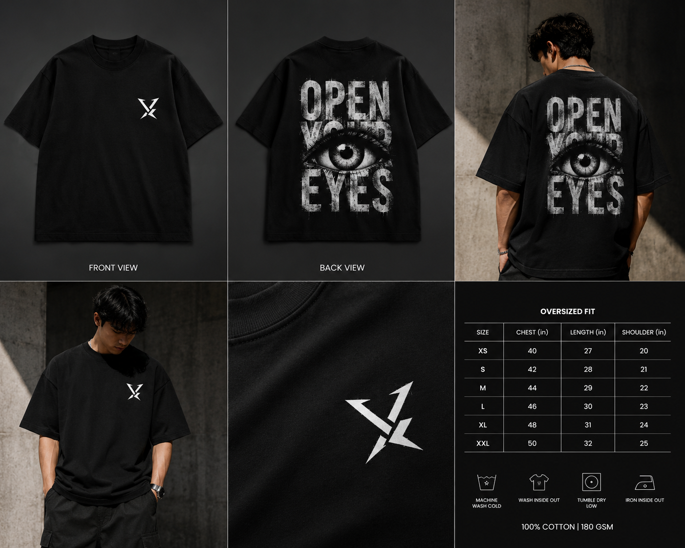 OPEN YOUR EYES | Oversized Tee
