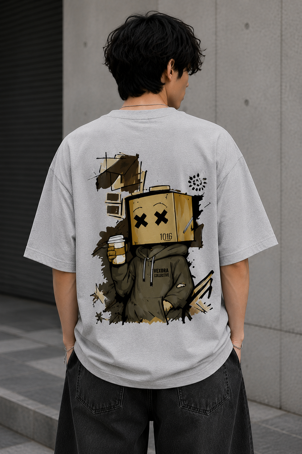 Boxhead Brew Oversized Tee