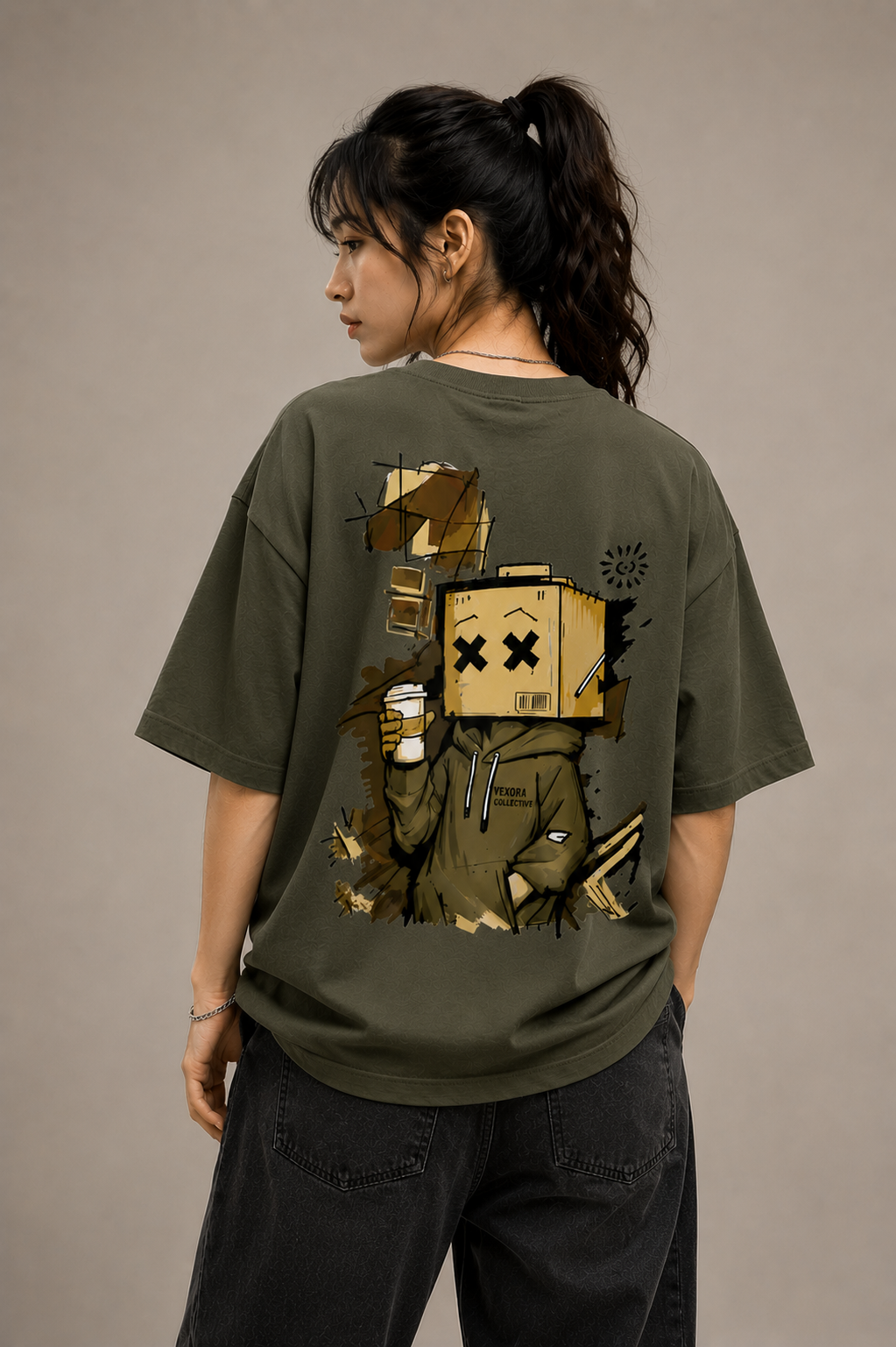 Boxhead Brew Oversized Tee