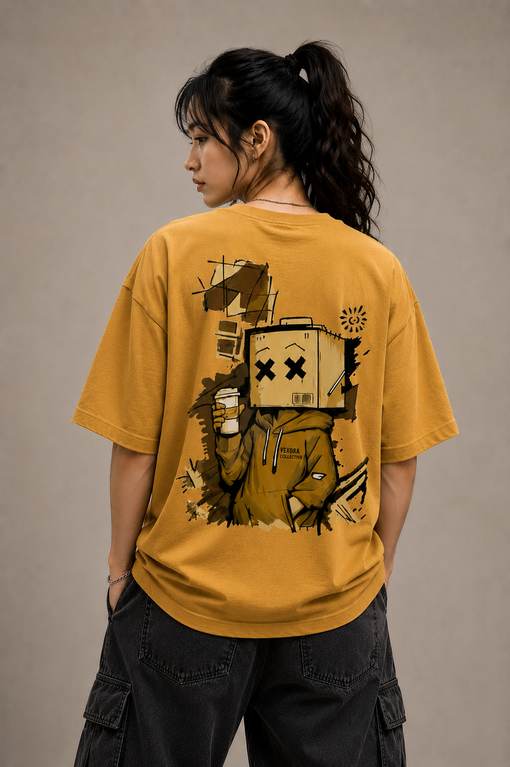 Boxhead Brew Oversized Tee