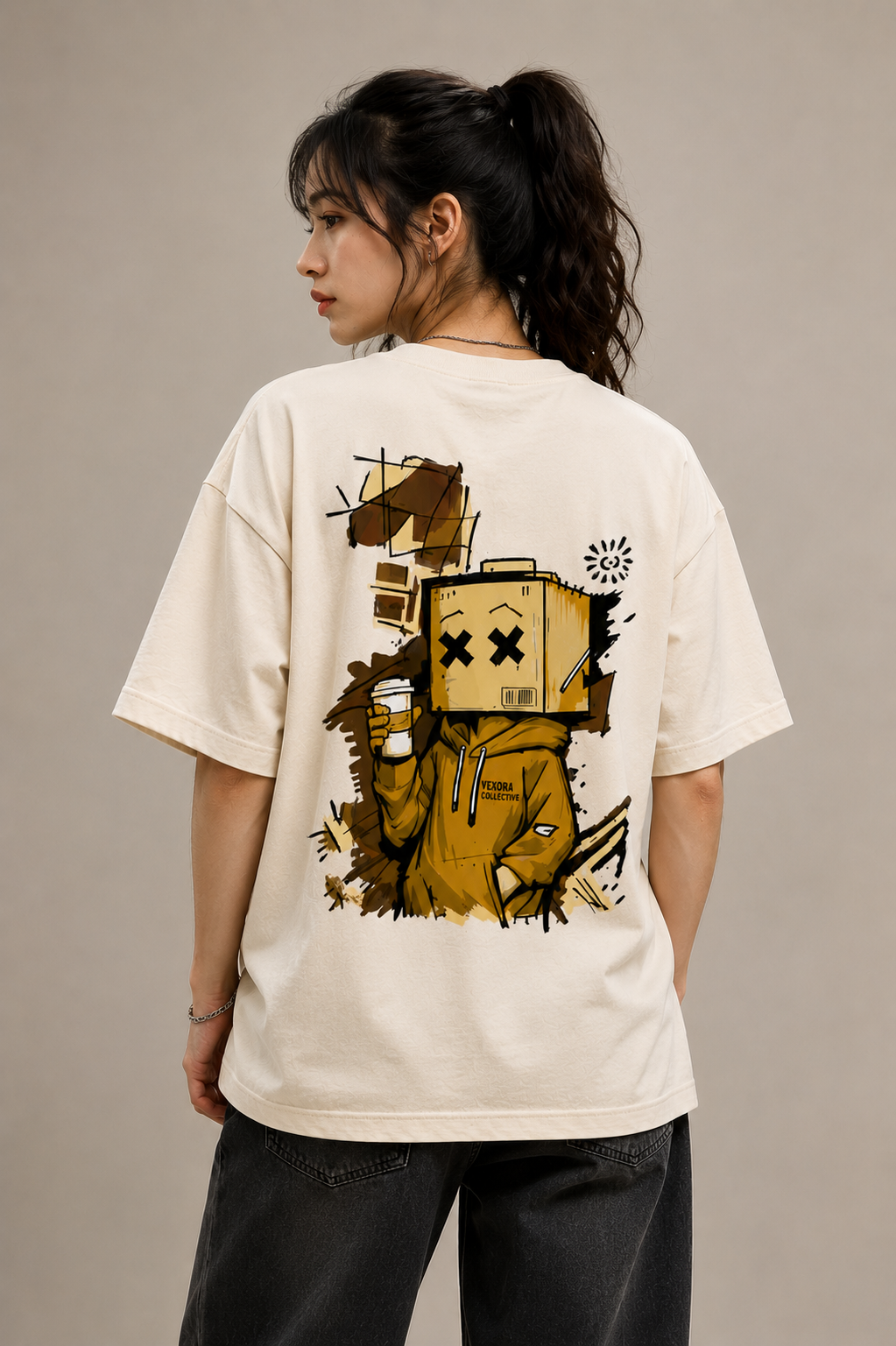 Boxhead Brew Oversized Tee