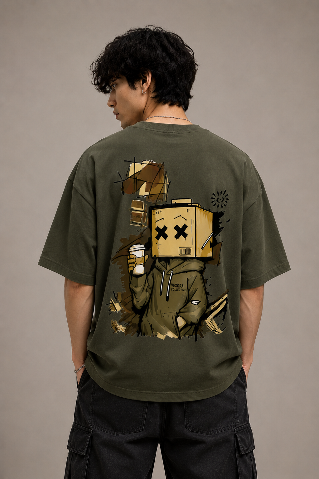 Boxhead Brew Oversized Tee